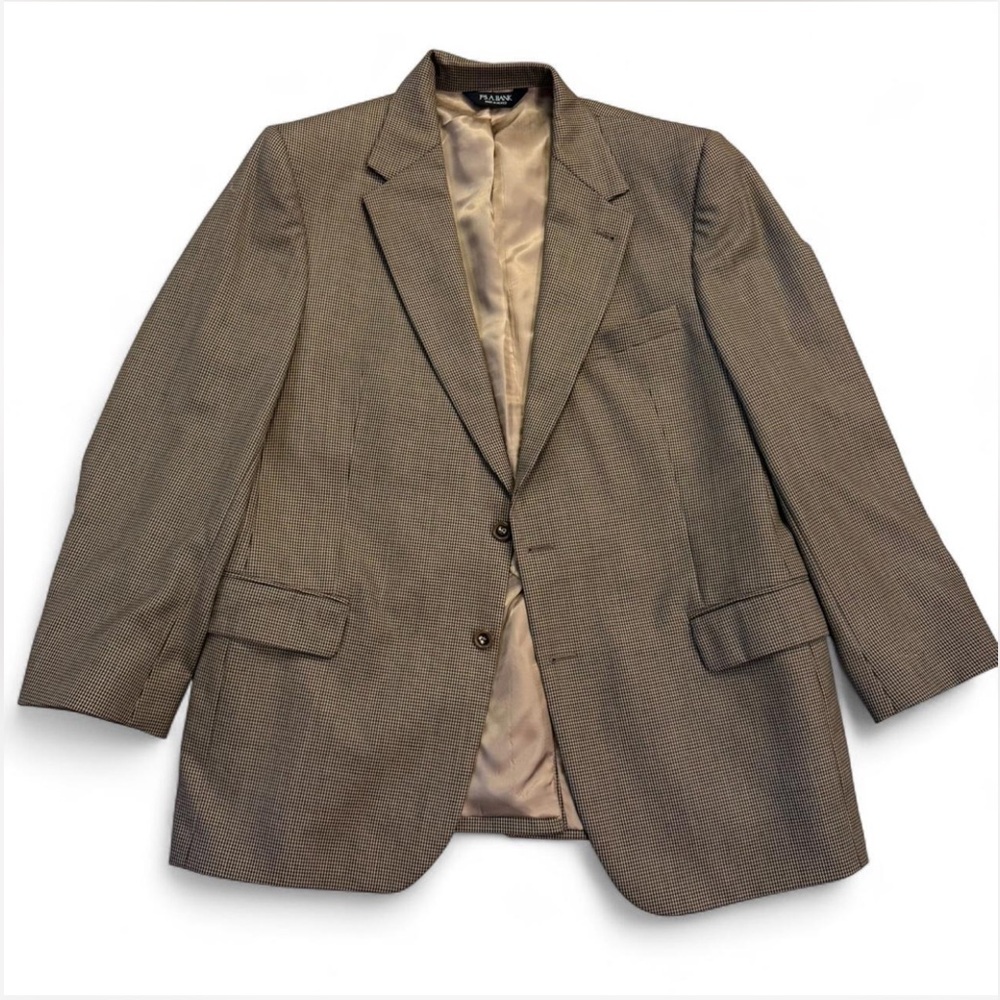 Jos. A Bank 100% Wool‎ Suit Jacket Blazer Beige Size 44R